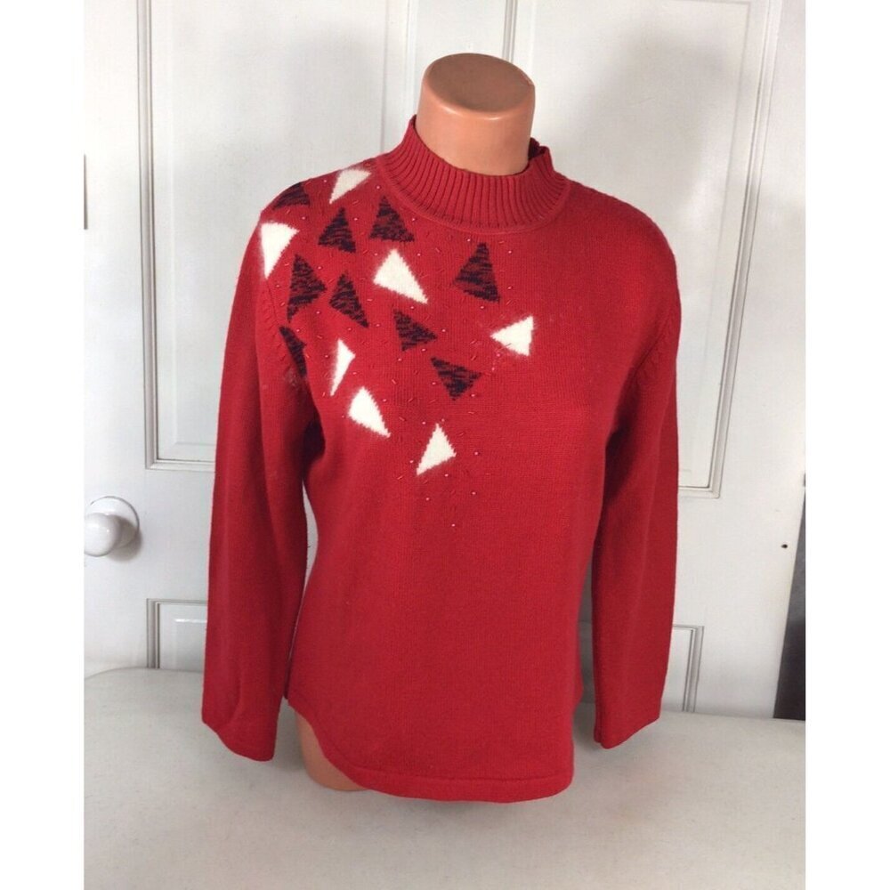 Valenti Vintage Wool Sweater Womens Large